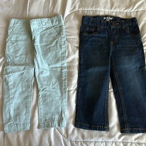 2 pairs of boy’s pants
